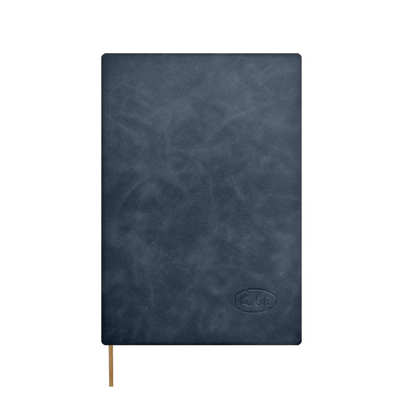 Datebook Forofis, A5, lined, without dates, soft cover, blue, 120sh.