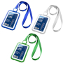 Name badge with Lanyard, Water-Resistant (plastic) FOROFIS 97x66mm