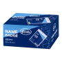 Name badge Vertical 155x116mm, thickness 0.25mm (PVC)